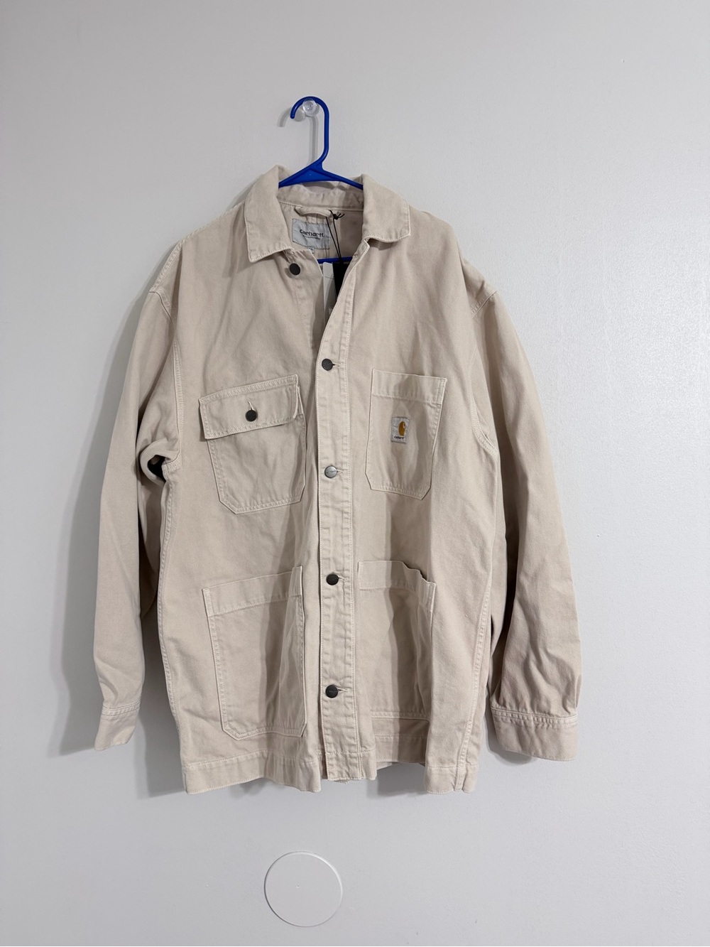 Carhartt Men's Beige/Tan Work Chore Coat